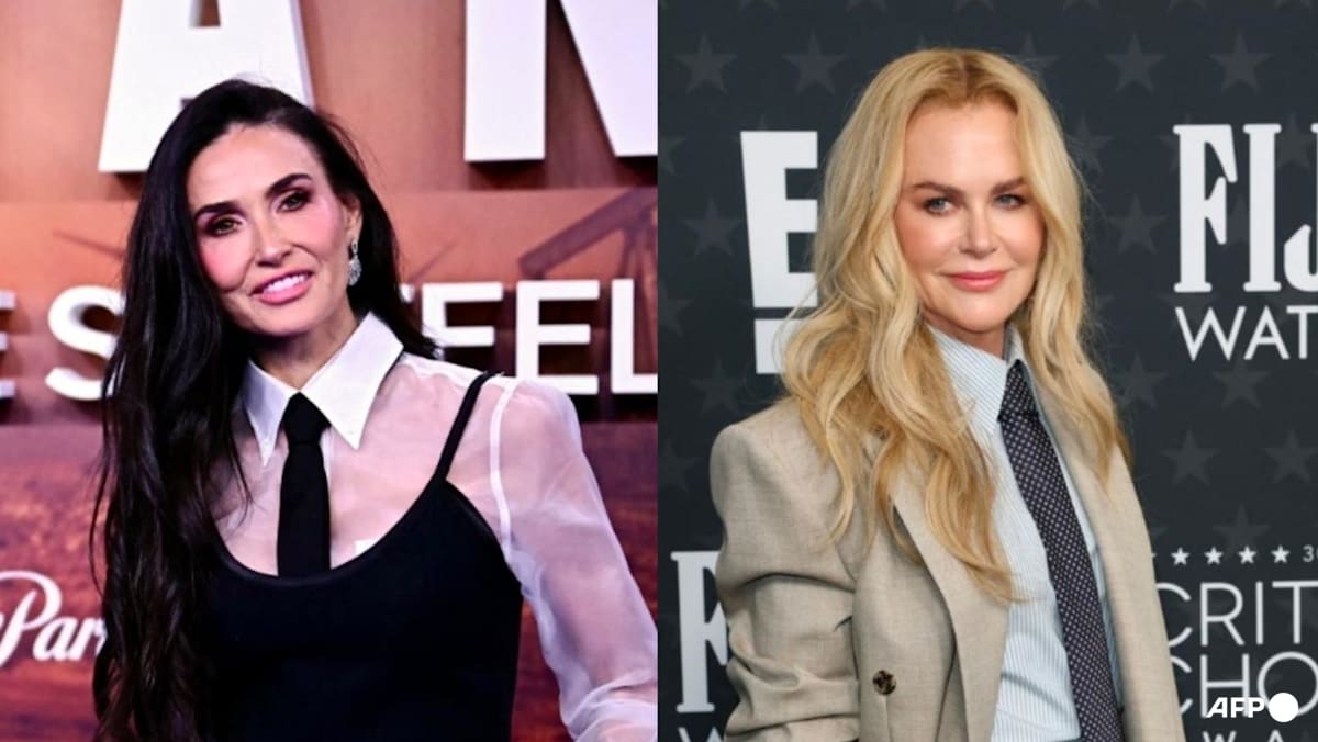 Power tie: Why Demi Moore, Nicole Kidman are reviving the necktie on red carpets as a feminist statement