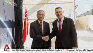 Vivian Balakrishnan expresses Singapore's concerns about Gaza to Israeli leaders