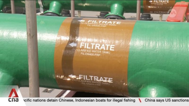 Desalination in Singapore: Trial aims to halve energy used in seawater pre-treatment