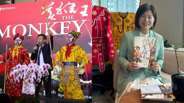 朱陆豪重返京剧舞台　陈怡蓁促成三代美猴王同台