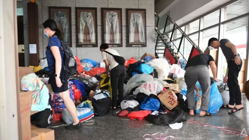 Secondhand clothes donated by people in Singapore for Turkiye-Syria quake victims disposed of, sent to NGO