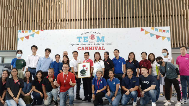 勿洛关爱新加坡义工综合中心举办TEAM Fiesta嘉年华 