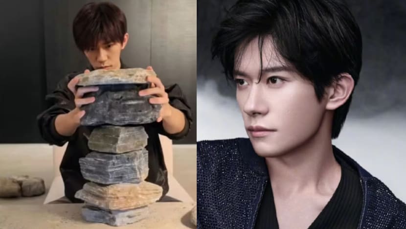 Chinese Actor Silently Stacks Stones For 17-Min Livestream; Draws Over 13Mil Viewers