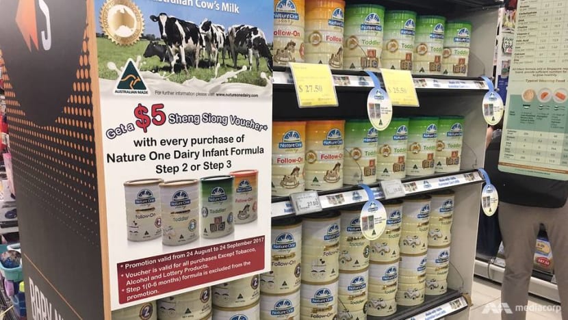 Sheng Siong launches Australian formula milk range for under S$30 a tin Sheng Siong launches Australian formula milk range for under S$30 a tin