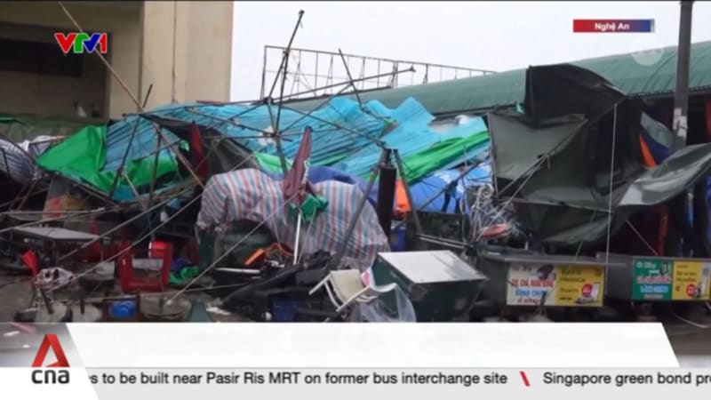 Typhoon Bualoi: Heavy rains and gusty winds batter parts of Vietnam 