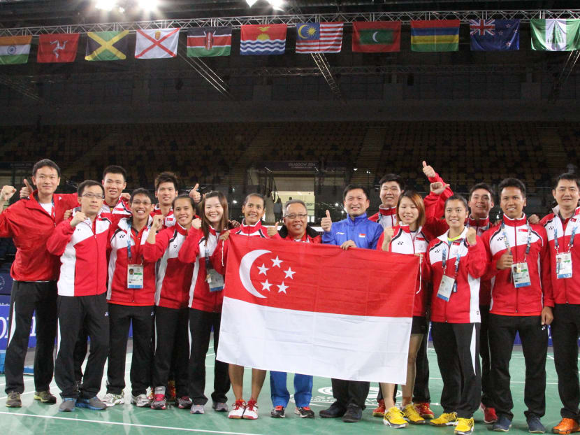 Commonwealth Games: Singapore win bronze in badminton mixed team event