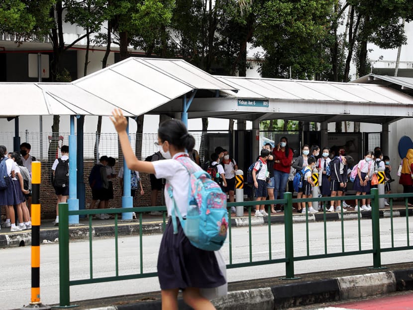 For the students in kindergarten and primary school, the Ministry of Education will be staggering the dates for when they return to school in January 2022.