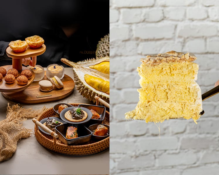 At this durian cafe in Jalan Besar, you can enjoy durian high tea, fried durian and more