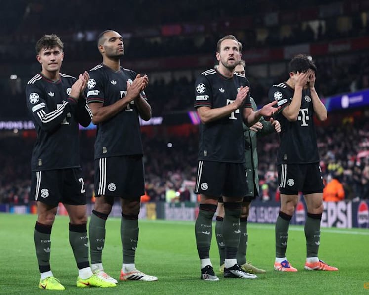 No panic, says Kane, as Arsenal inflict first defeat on Bayern
