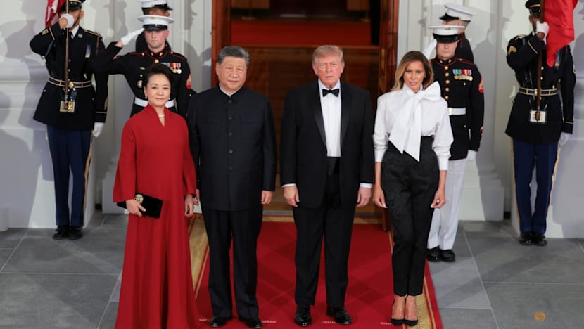 Trump's state dinner for Xi features sea bass and a long list of tech titans