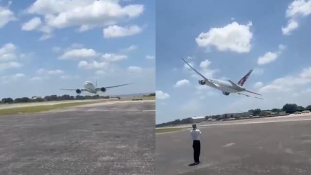 货机超低空飞行机翼险触地 美航空局展开调查