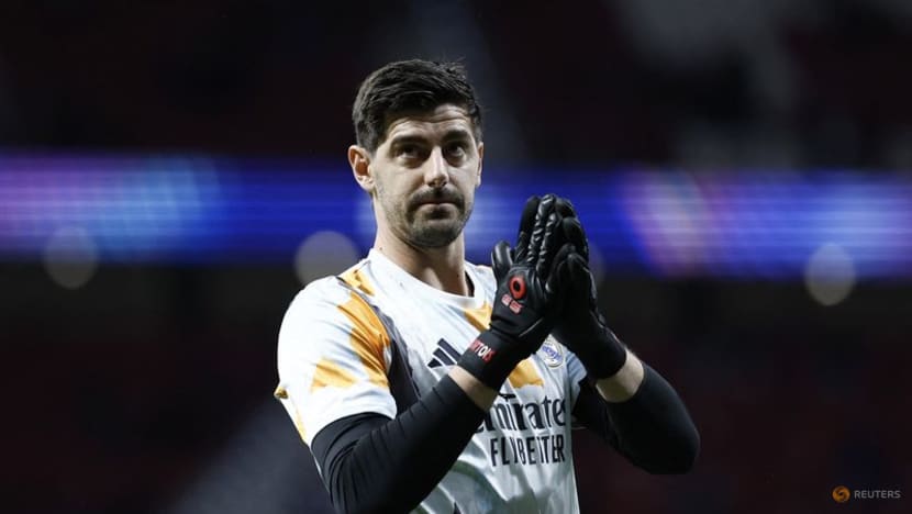 Courtois faces the music and hopes controversy over self-exile is over Courtois faces the music and hopes controversy over self-exile is over