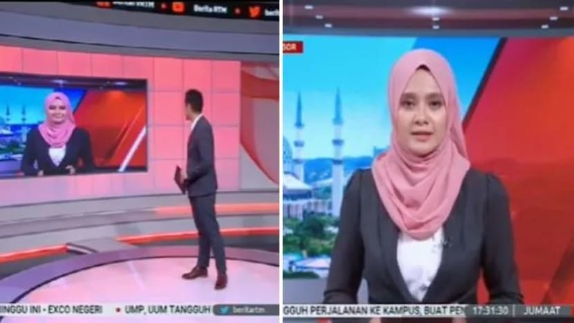 Penyampai berita tersasul panggil isteri 'Sayang' ketika bertugas bersama Penyampai berita tersasul panggil isteri 'Sayang' ketika bertugas bersama