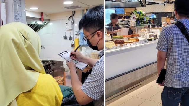没戴口罩或防飞沫口罩 43家饮食业者接食品局书面警告 