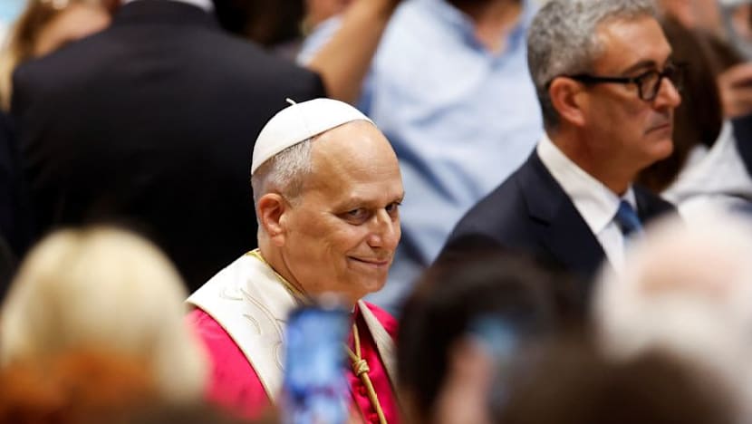 In fiery speech, Pope Leo says 'Enough to war!'