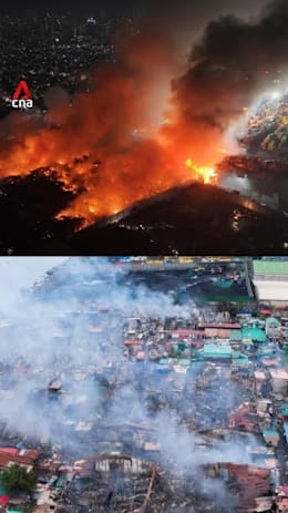 Over 1,000 families in Manila lose homes after massive fire