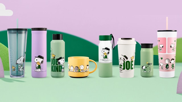 和你加倍快乐！Starbucks与Snoopy联名第2弹来咯！