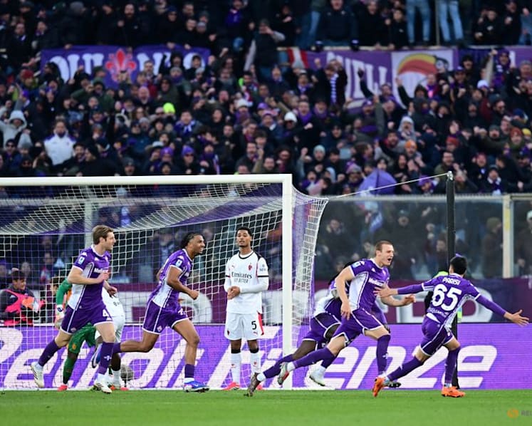 Milan salvage draw at Fiorentina with late Nkunku goal