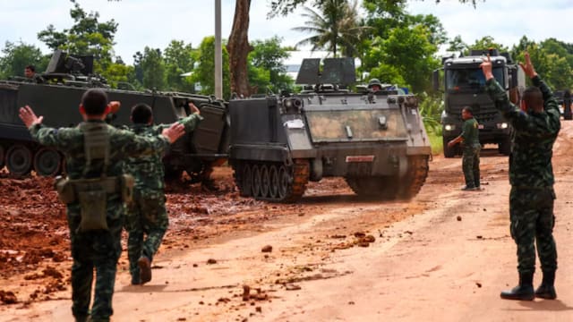 泰柬边境接连发生地雷事故 又有泰国士兵踩雷受伤