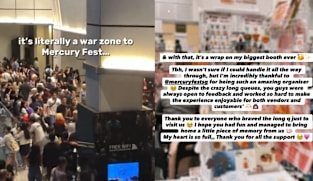 Art and thrift market Mercury Festival draws large crowds at Suntec amid virtual queue debate