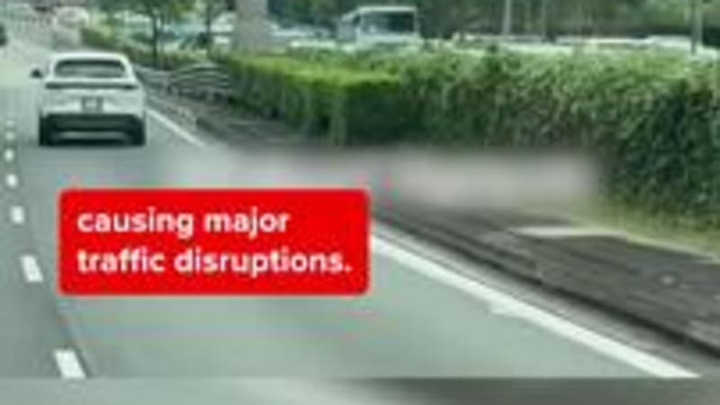 Driver dies in accident involving 2 lorries on Braddell Road