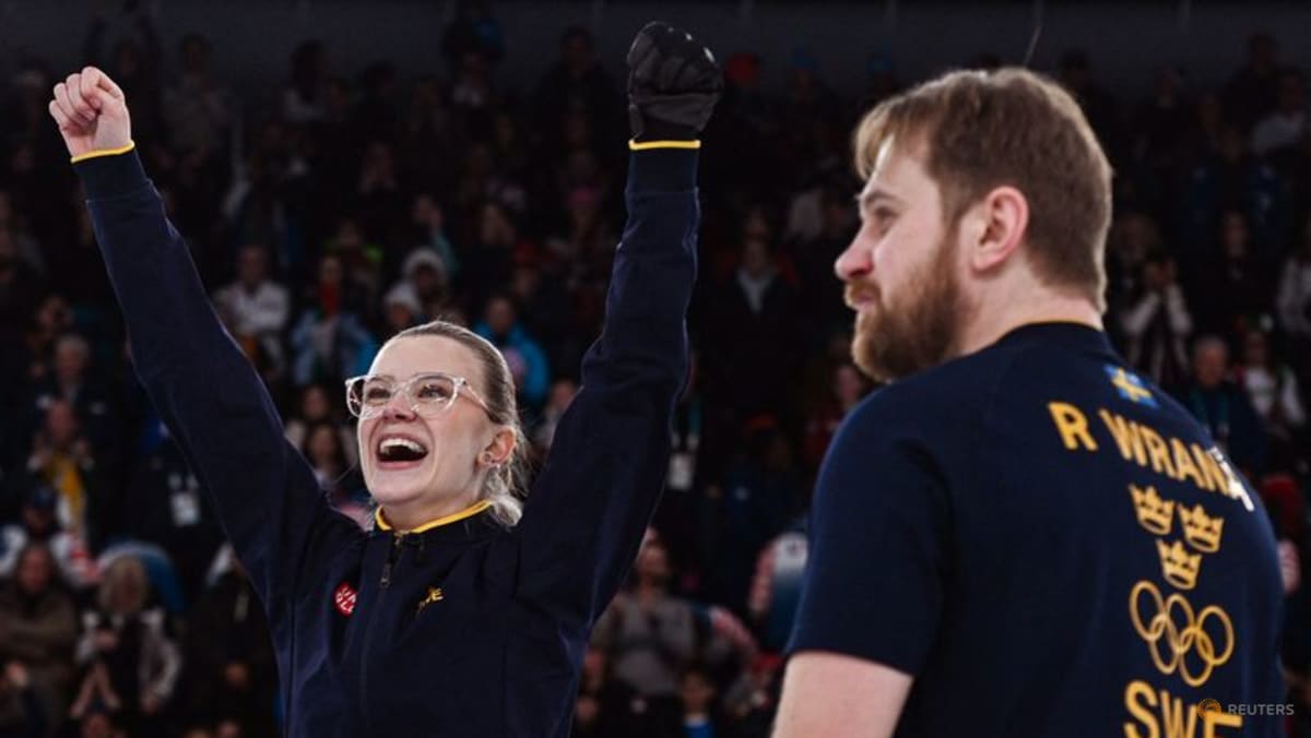 Curling-Stone cold Isabella Wranaa powers Sweden to mixed doubles gold