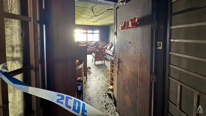 'Most of the things are gone': Toa Payoh resident's flat gutted by fire that started one floor down 'Most of the things are gone': Toa Payoh resident's flat gutted by fire that started one floor down