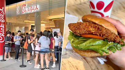 Long Queues At Chick-fil-A S’pore’s Newly-Opened Outlet & What To Expect Before You Head Down