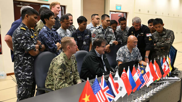 我国海军部队参与东南亚多边演习