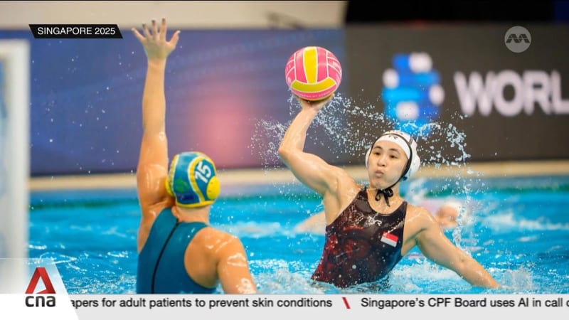 World Aquatics Championships: Singapore women's water polo team suffers heavy defeat to Australia