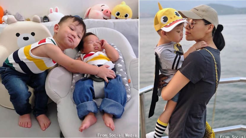 No sibling rivalry between Myolie Wu’s two sons