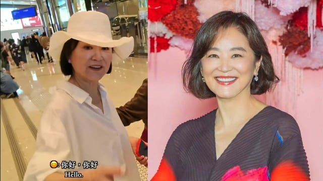 69岁林青霞状态极佳　偶遇网友反应获盛赞！