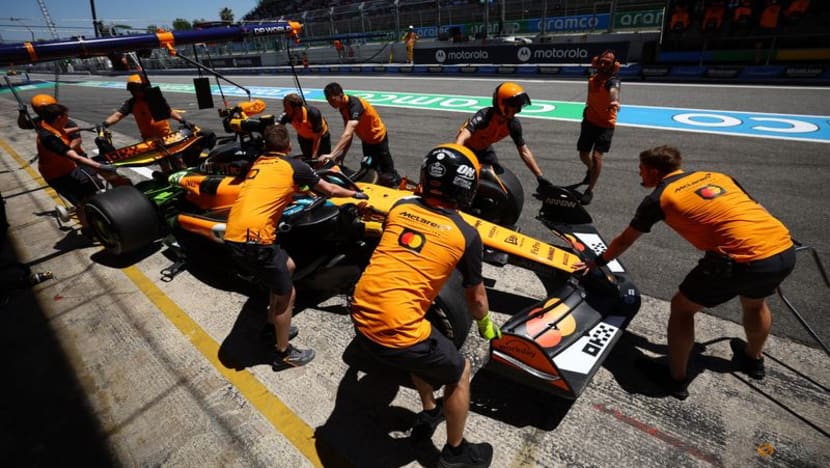 Piastri keeps McLaren on top in Spanish GP practice