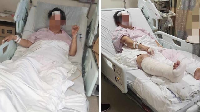 司机撞倒年迈老妇后逃逸 家属正寻找目击者