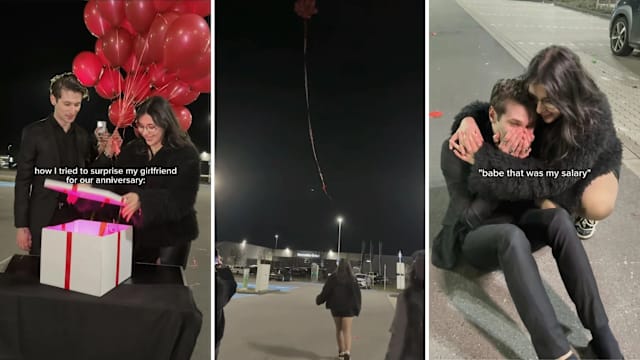 为女友制造惊喜变惊吓 德国男子逾2500元现金随气球飘走