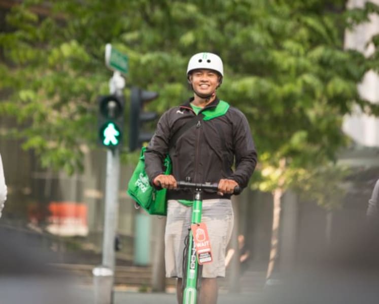 E-scooter footpath ban: GrabFood warns of longer waits, but less impact expected on other food delivery services