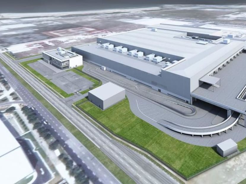 Illustration showing what would have been Dyson’s advanced automotive manufacturing facility in Singapore. Illustration showing what would have been Dyson’s advanced automotive manufacturing facility in Singapore.