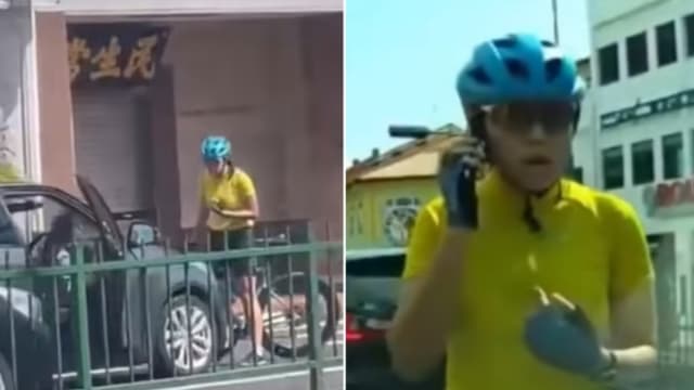 东海岸路“人肉挡车”公路纠纷 女骑士被判五天短期拘留
