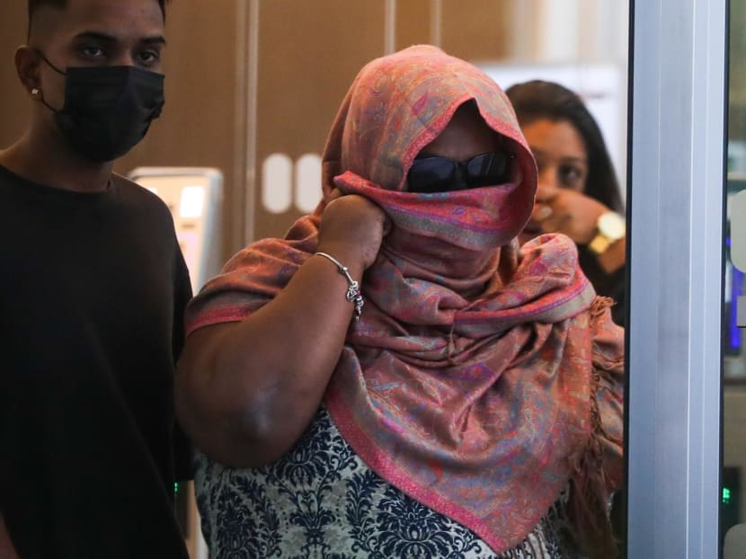 Lynne Charlotte James at the State Courts on March 13, 2024. 