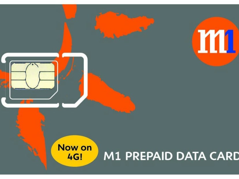 The M1 4G Prepaid Data card. Photo: M1