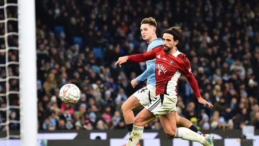 Man City thrash Salford 8-0 to reach FA Cup fourth round Man City thrash Salford 8-0 to reach FA Cup fourth round