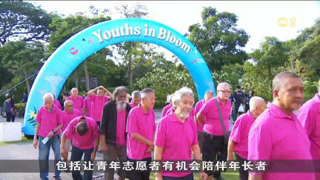青年志愿团队与滨海湾花园展开三年合作