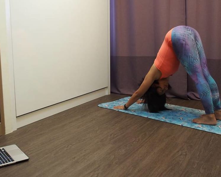Circuit breaker classes: Yoga, tuition and gyms move online as Singapore gets used to operating in virtual worlds