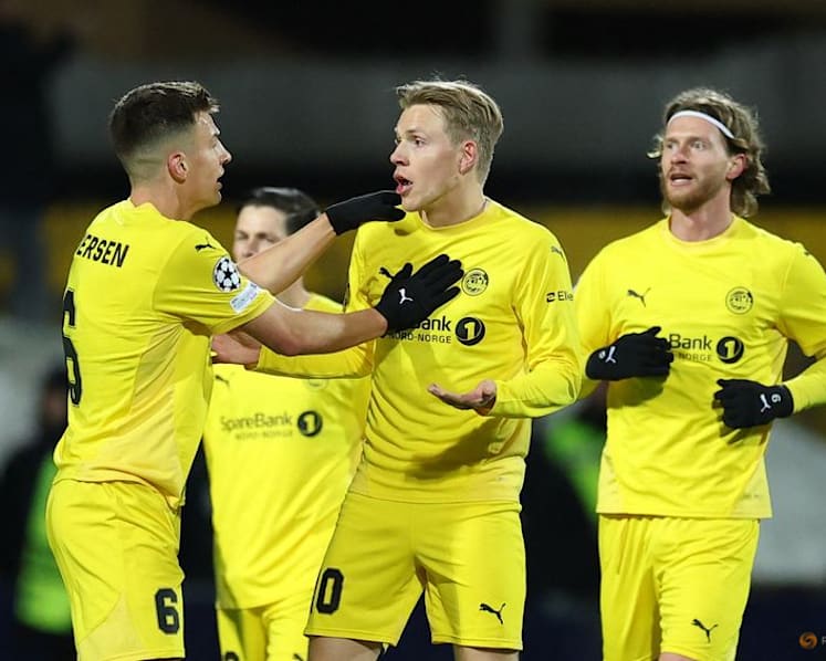 Man City stunned 3-1 by Bodo/Glimt in Champions League
