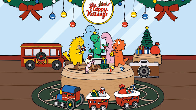 可爱恐龙JOGUMAN，陪你过圣诞！