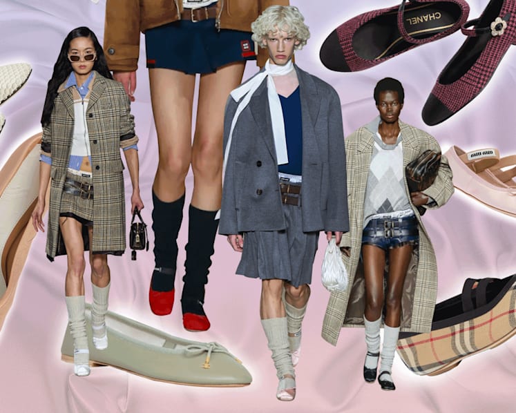 Ballet flats are in fashion again and here are some stylish picks