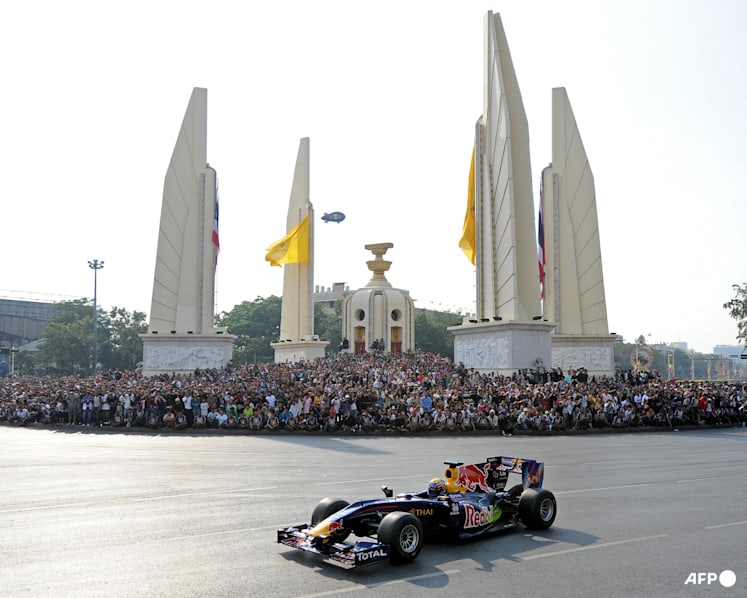 Thailand keeps Formula 1 dream alive despite political pit stops