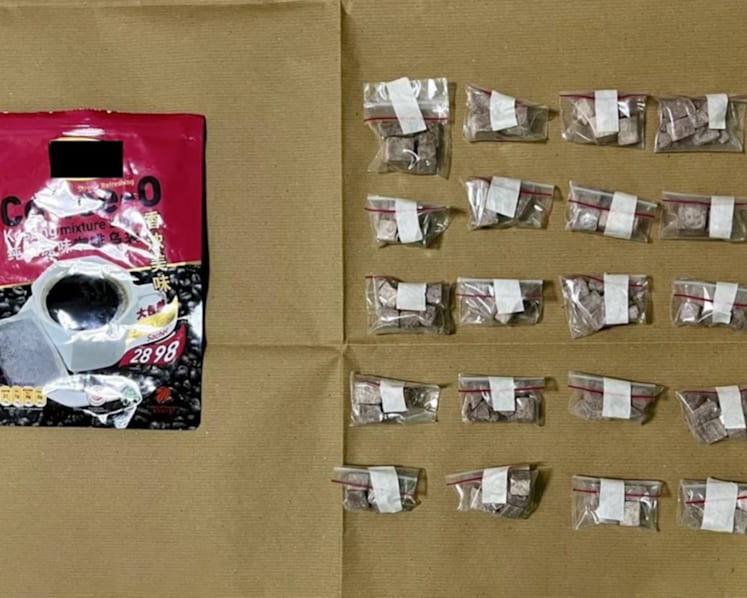 5 arrested, S$66,000 worth of drugs seized in CNB raids 