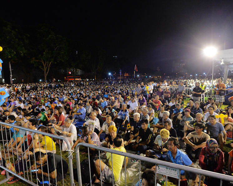 WP holds its second GE2015 rally