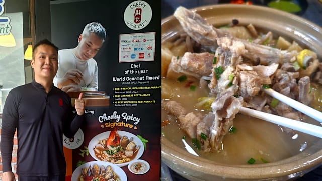 年轻厨师在邻里区推出$28鳄鱼排骨汤，吃起来是这个味道！